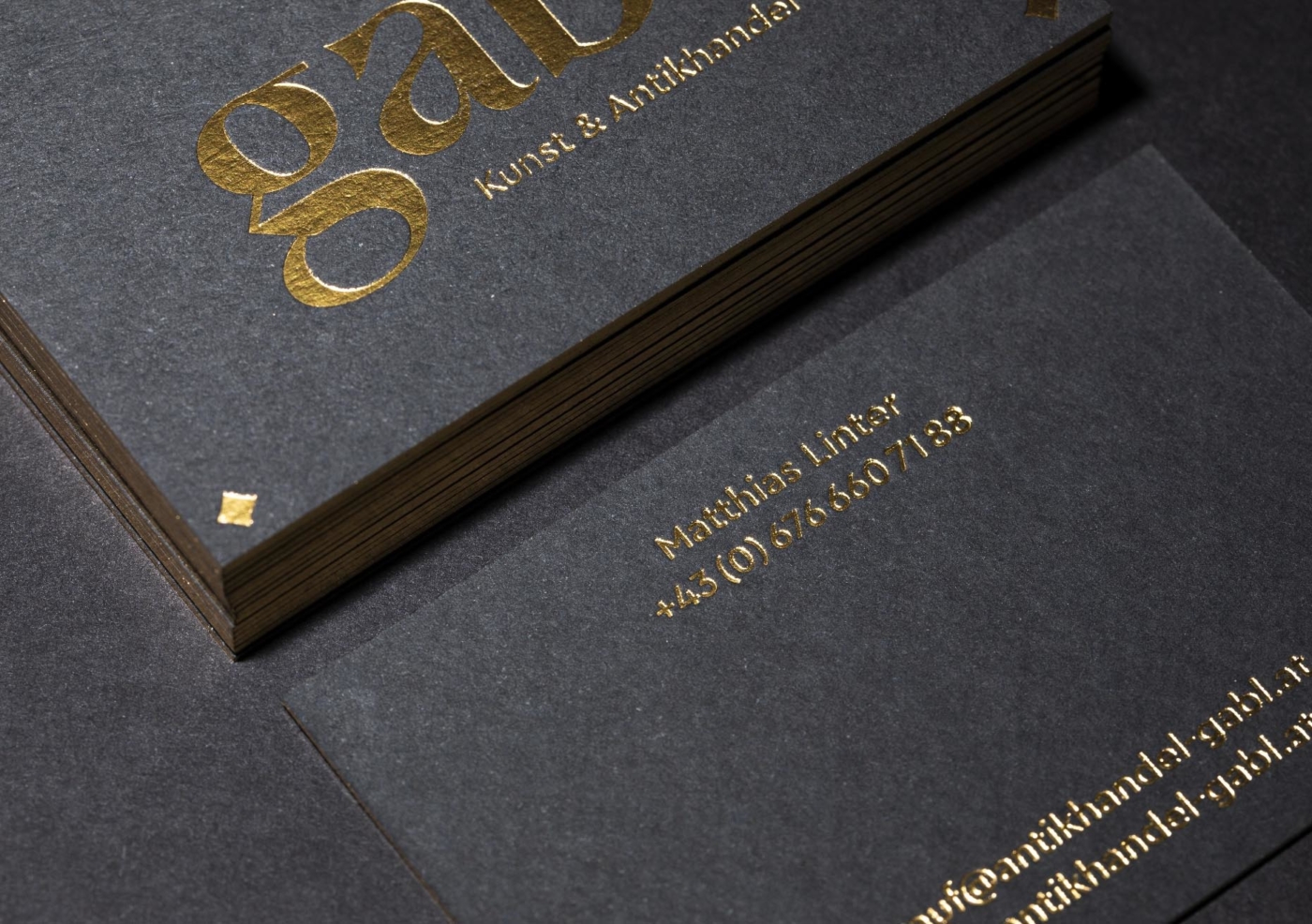 KAPELARI.studio die werbeagentur aus Innsbruck. Unsere Leistung: grafikdesign, logodesign, branding, markenbildung, strategie. Visitenkarten Gabl