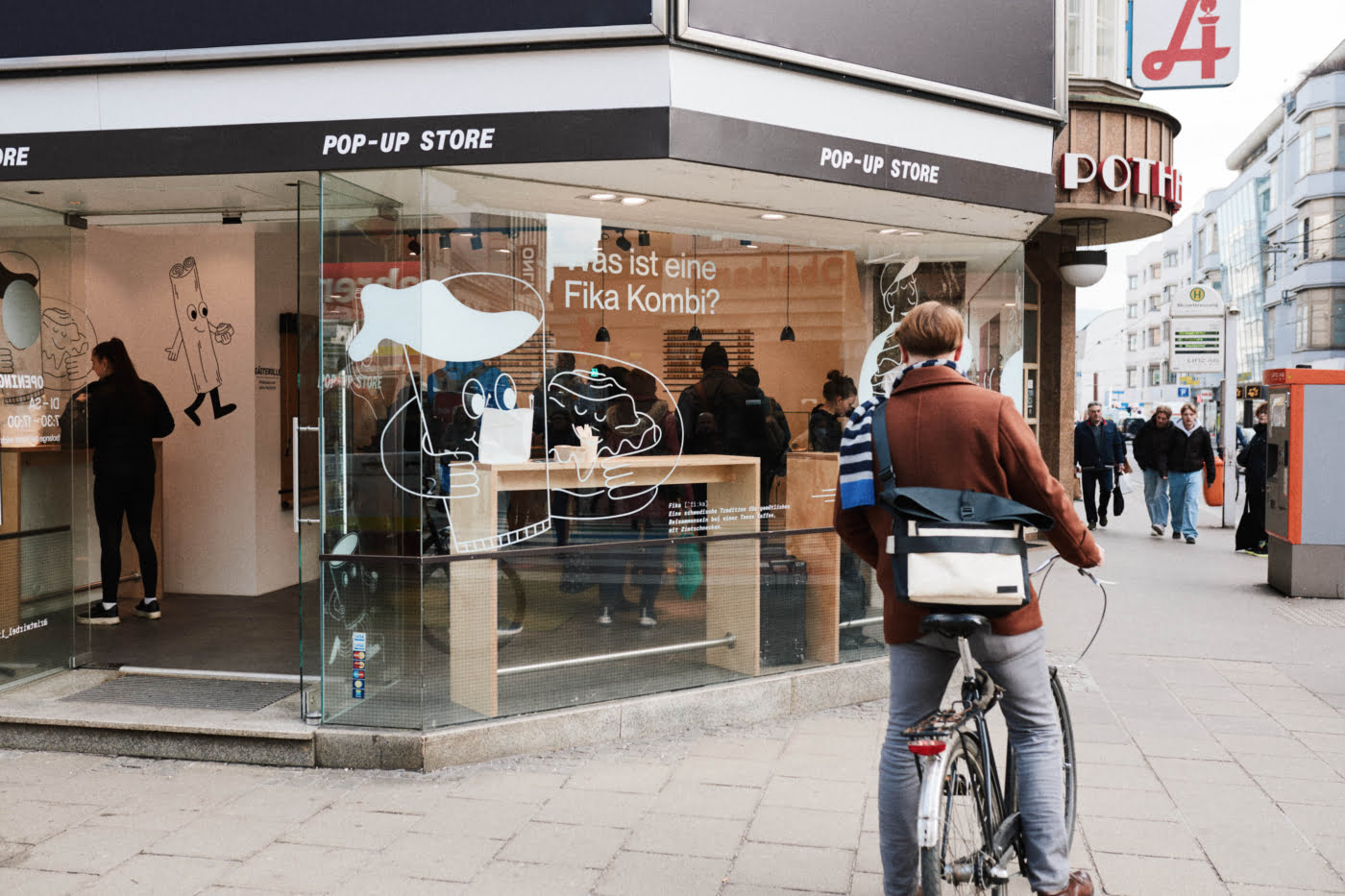 © kapelari.studio - Zimtwirbel Pop-Up Store Linz für Zimtschnecken