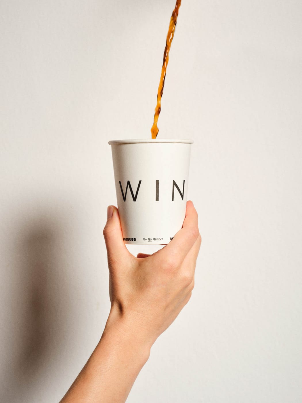 Packaging Design für Kaffeebecher für Bäckerei Branding Bäckerei Winkler