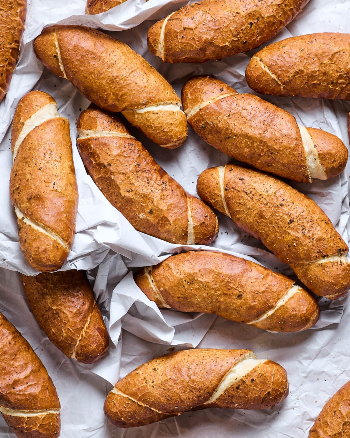 Food Fotografie von einzelnen Broten für Bäckerei Branding Shooting